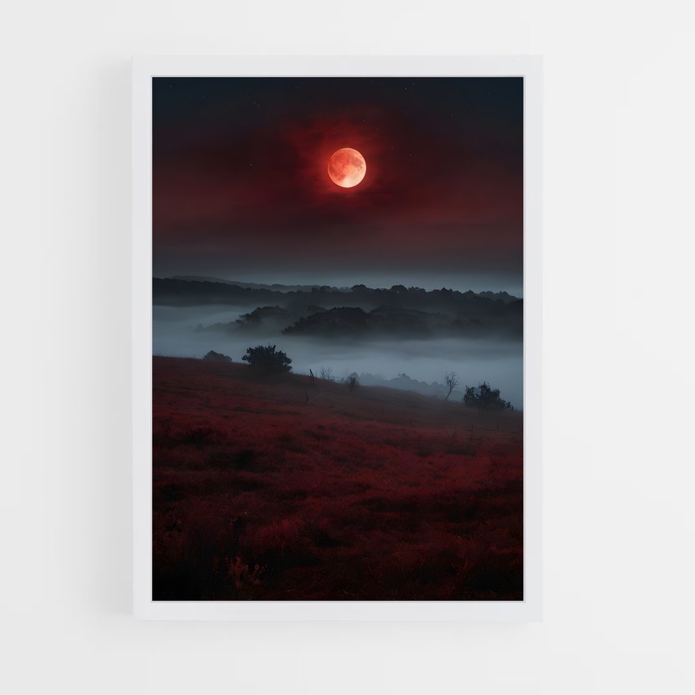 ap-blood moon-10 cadre Blanc