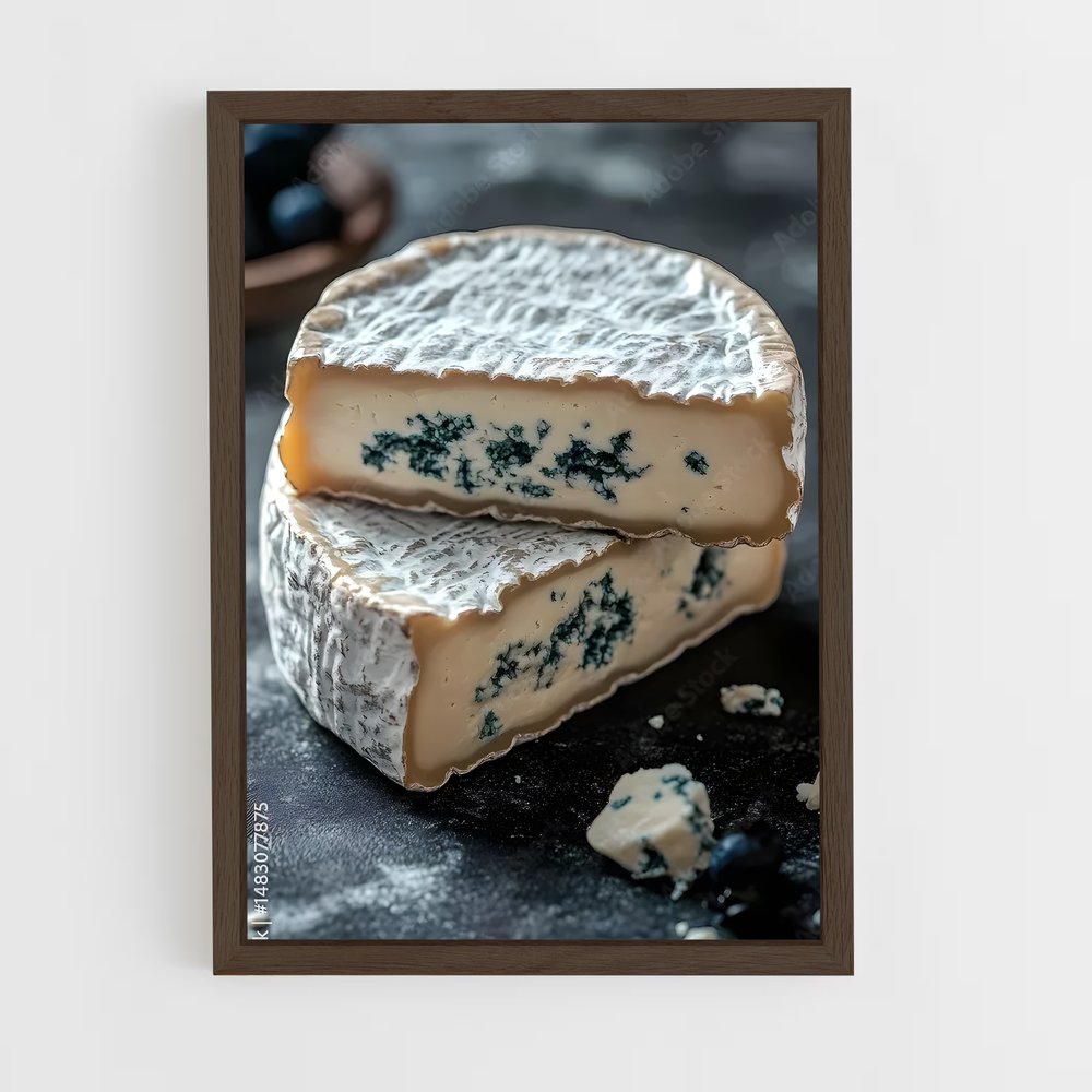 ap-blue cheese-2 cadre Bois foncé