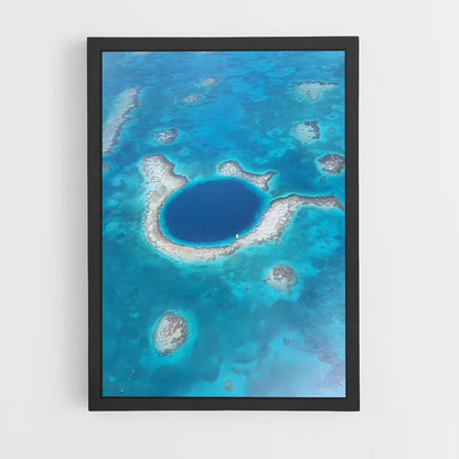ap-blue hole belize-4 cadre Noir