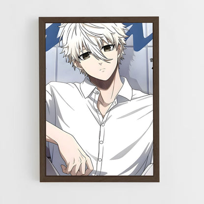 ap-blue lock-8 cadre Bois foncé