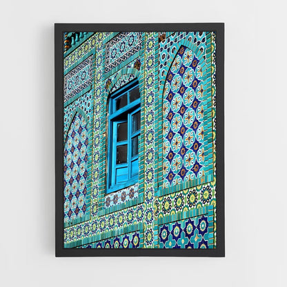 ap-blue mosque-2 cadre Noir