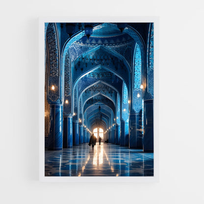ap-blue mosque-5 cadre Blanc