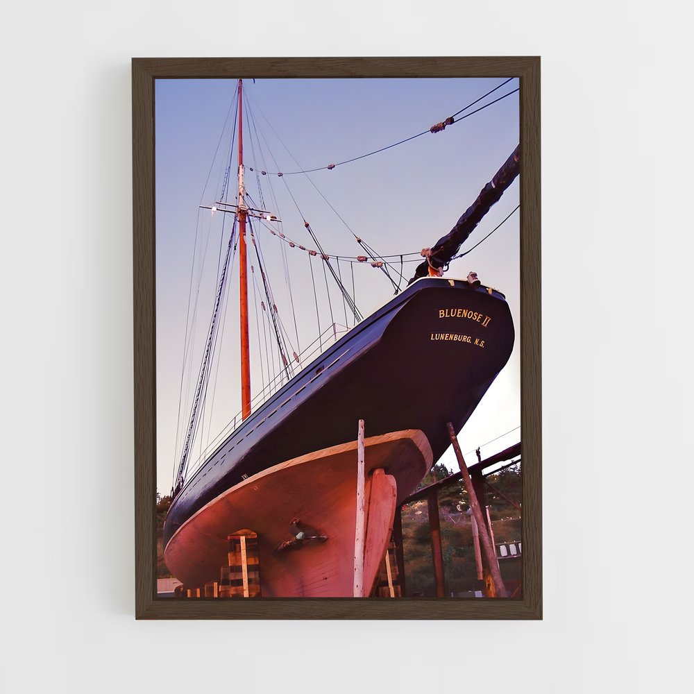 ap-bluenose-2 cadre Bois foncé