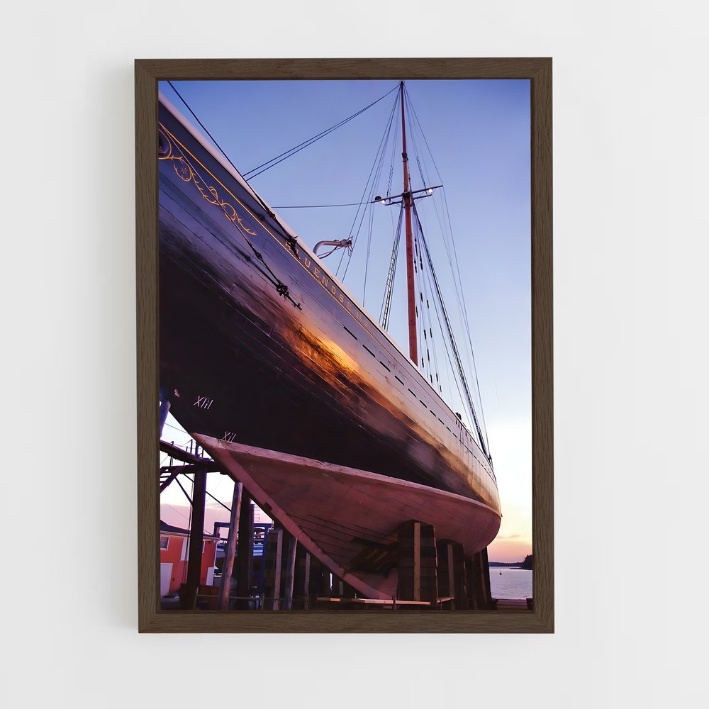 ap-bluenose-3 cadre Bois foncé