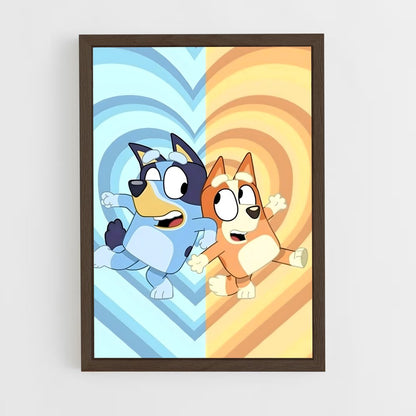 ap-bluey-5 cadre Bois foncé