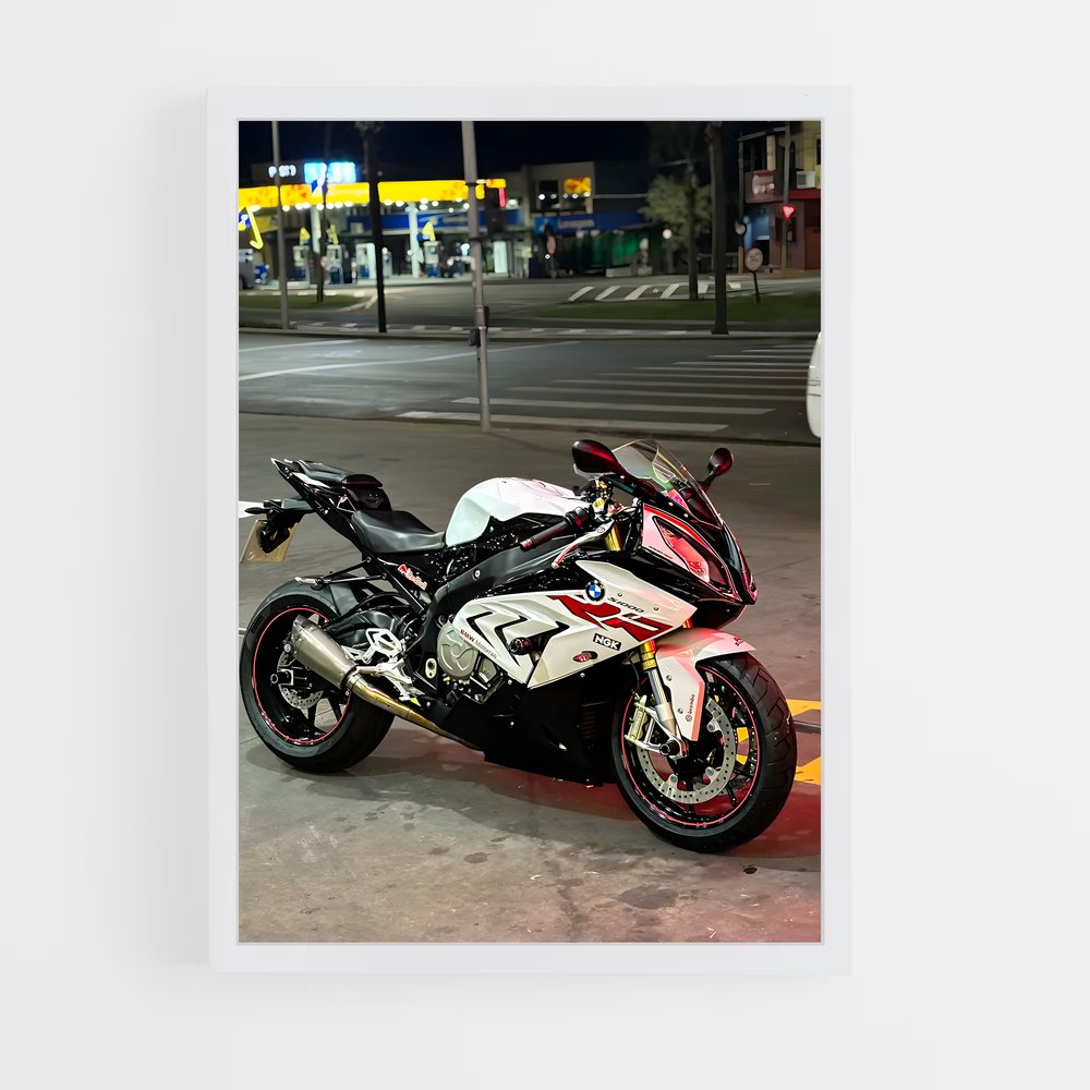 ap-bmw moto-2 cadre Blanc