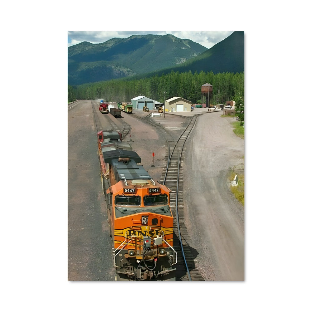 Poster Train des Prairies