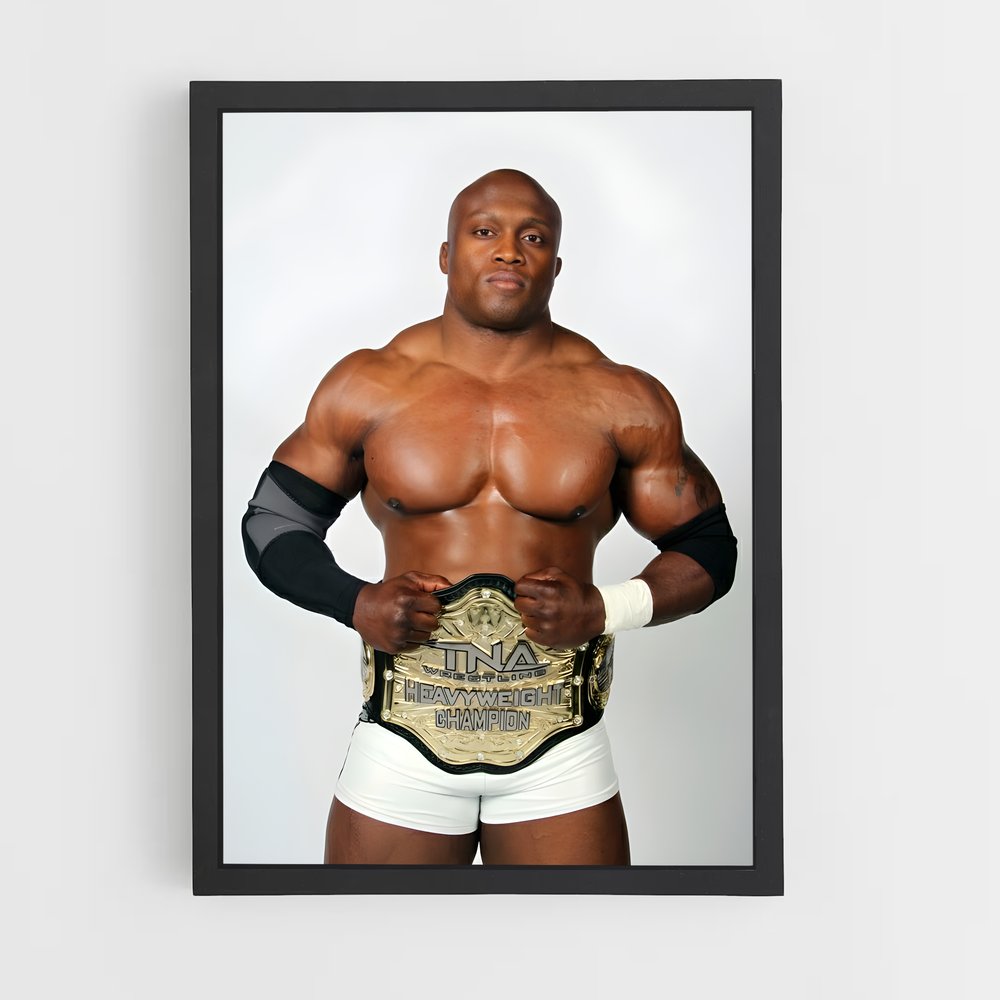 ap-bobby lashley-6 cadre Noir