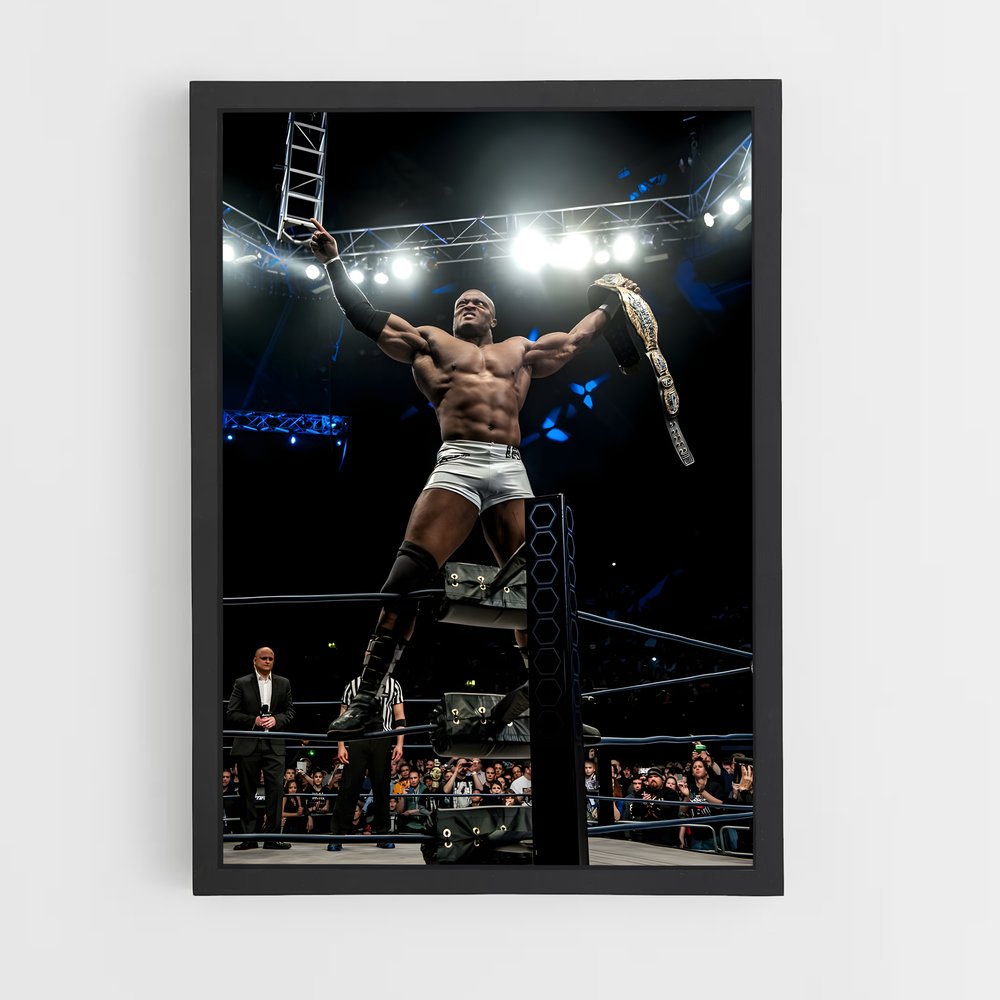 ap-bobby lashley-8 cadre Noir