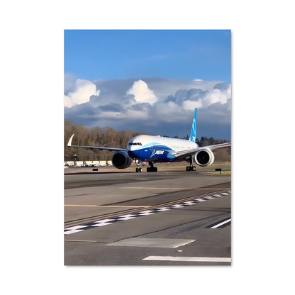 Poster Boeing 777 80740