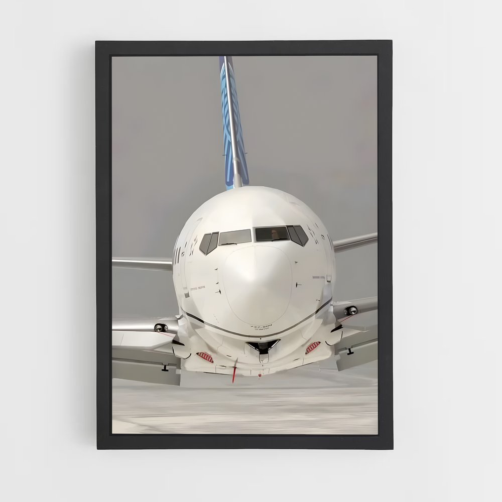 ap-boeing 737-1 cadre Noir