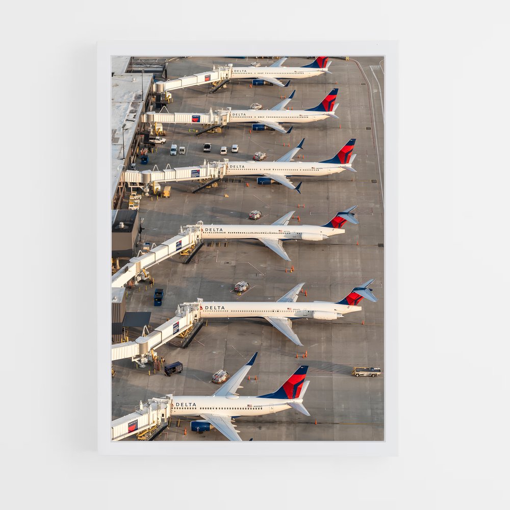 ap-boeing 737-2 cadre Blanc