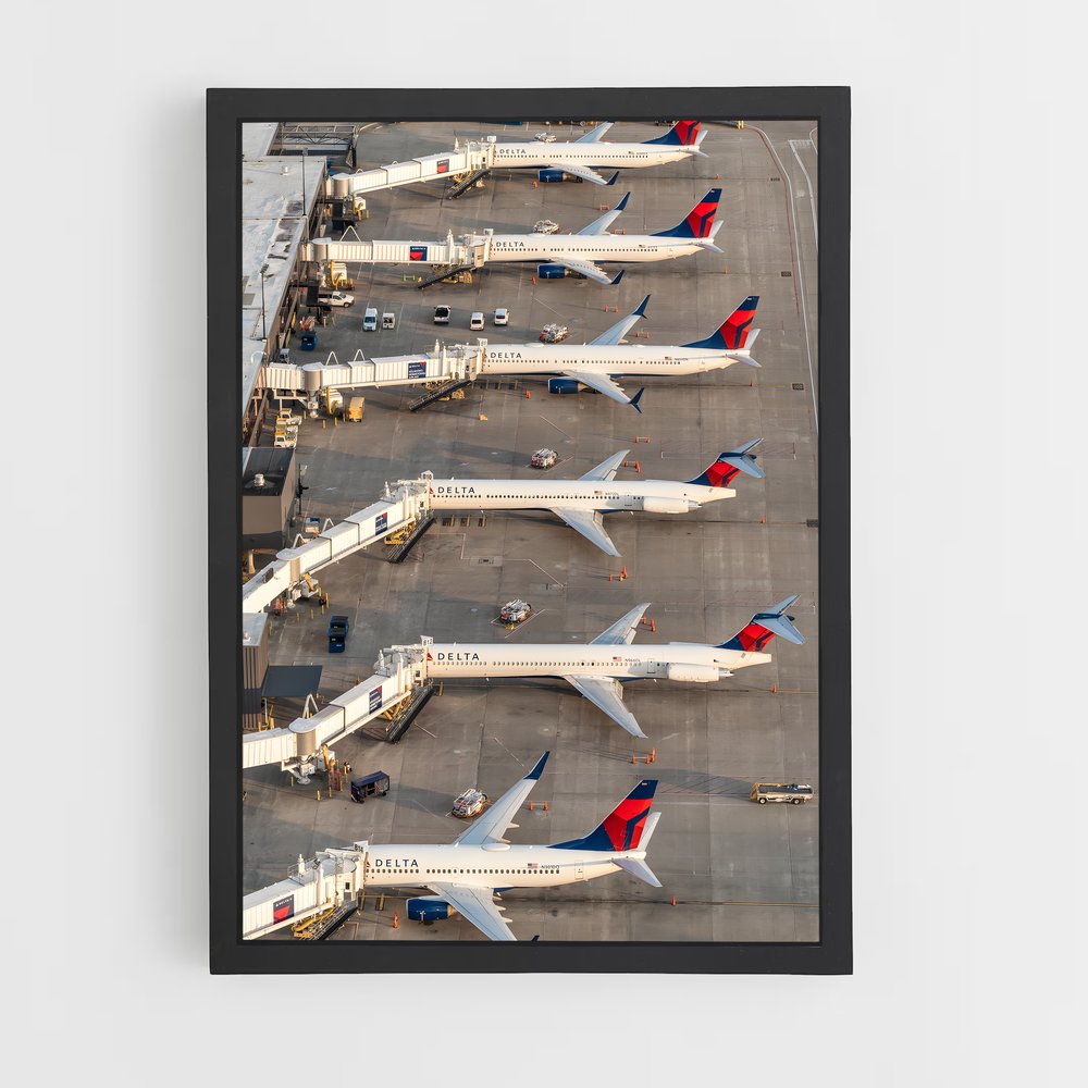 ap-boeing 737-2 cadre Noir