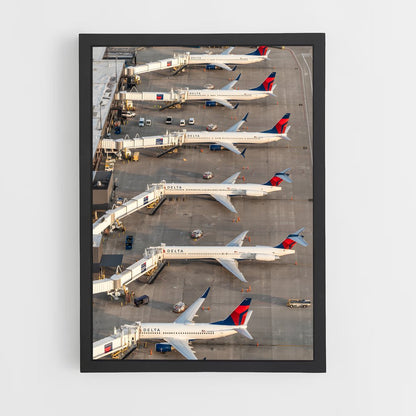 ap-boeing 737-2 cadre Noir