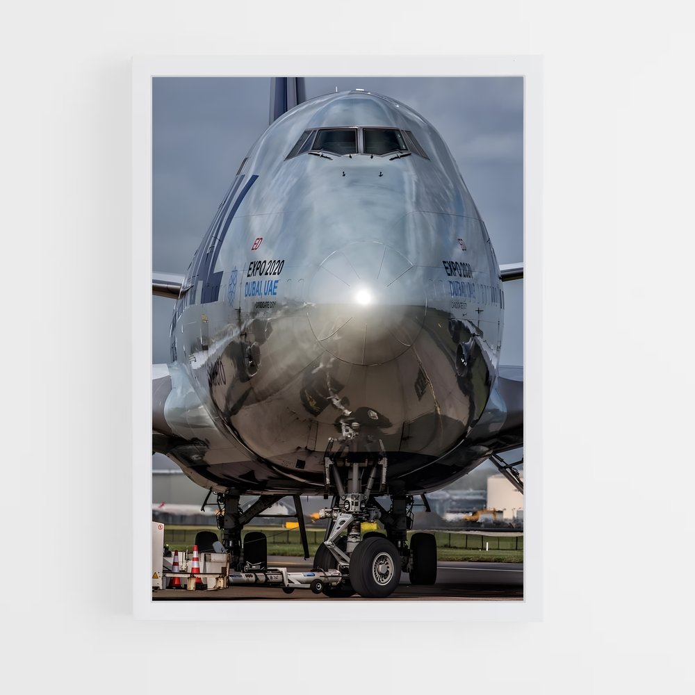 ap-boeing 747 freighter-4 cadre Blanc