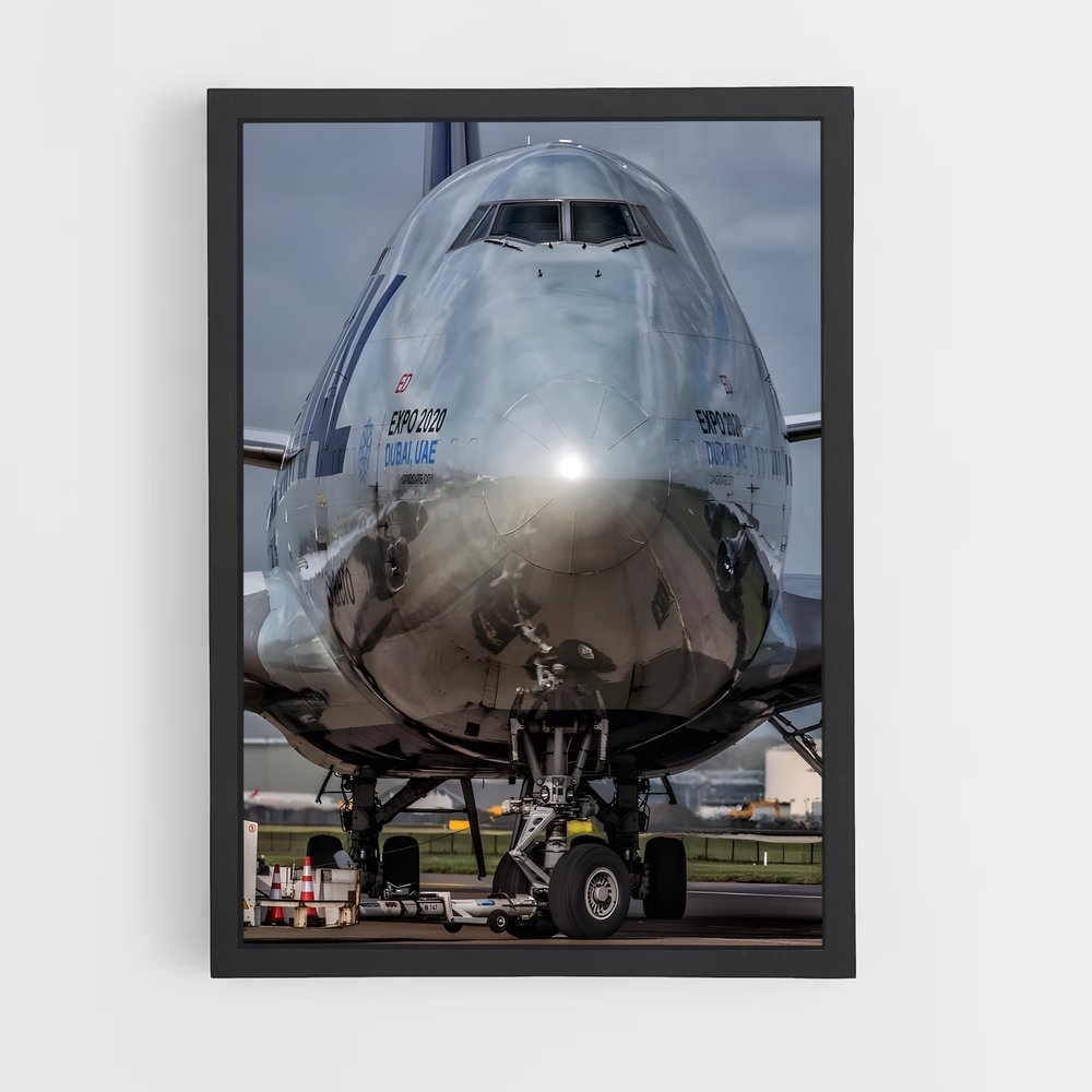 ap-boeing 747 freighter-4 cadre Noir