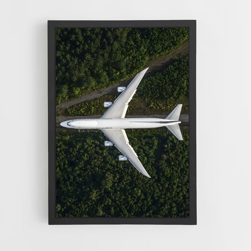 ap-boeing 747 freighter-5 cadre Noir