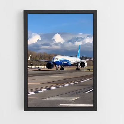 ap-boeing 777-2 cadre Noir
