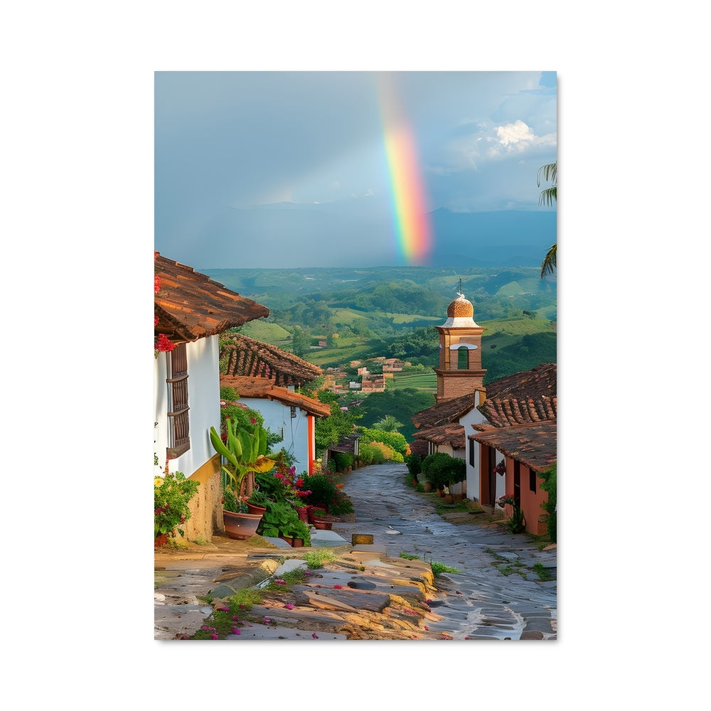 Poster Arc-en-Ciel à San Miguel