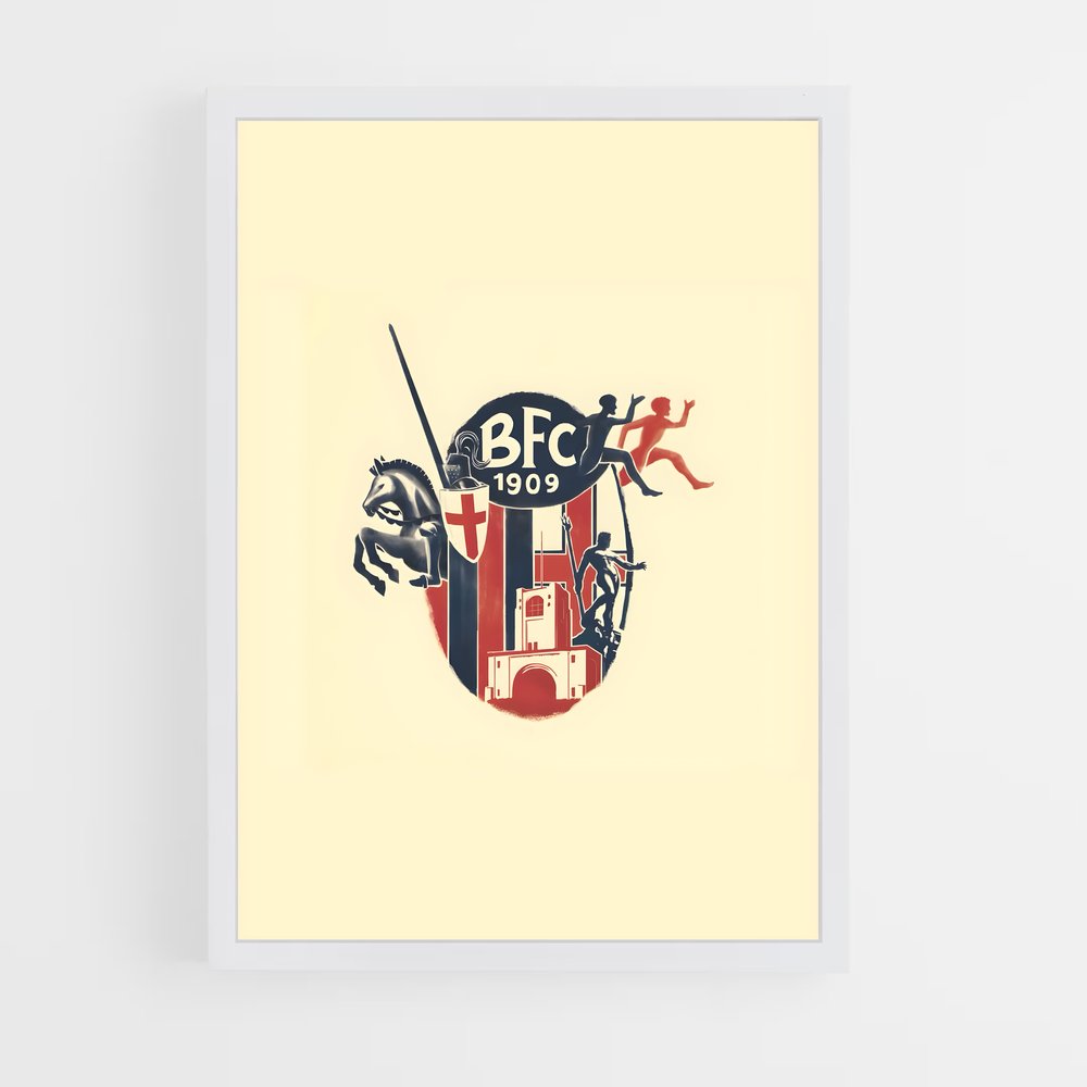 ap-bologna fc-4 cadre Blanc