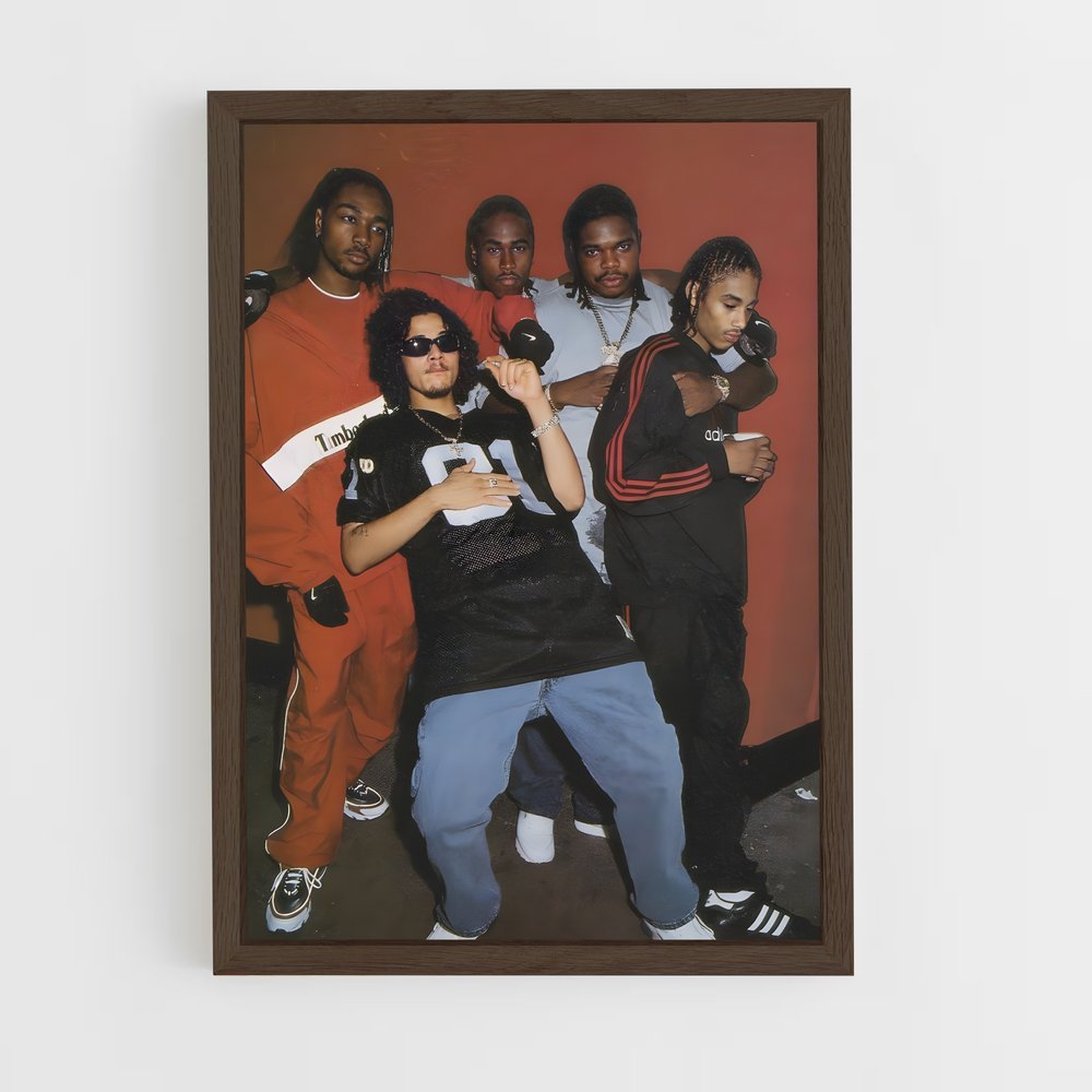 ap-bone thugs-n-harmony-1 cadre Bois foncé
