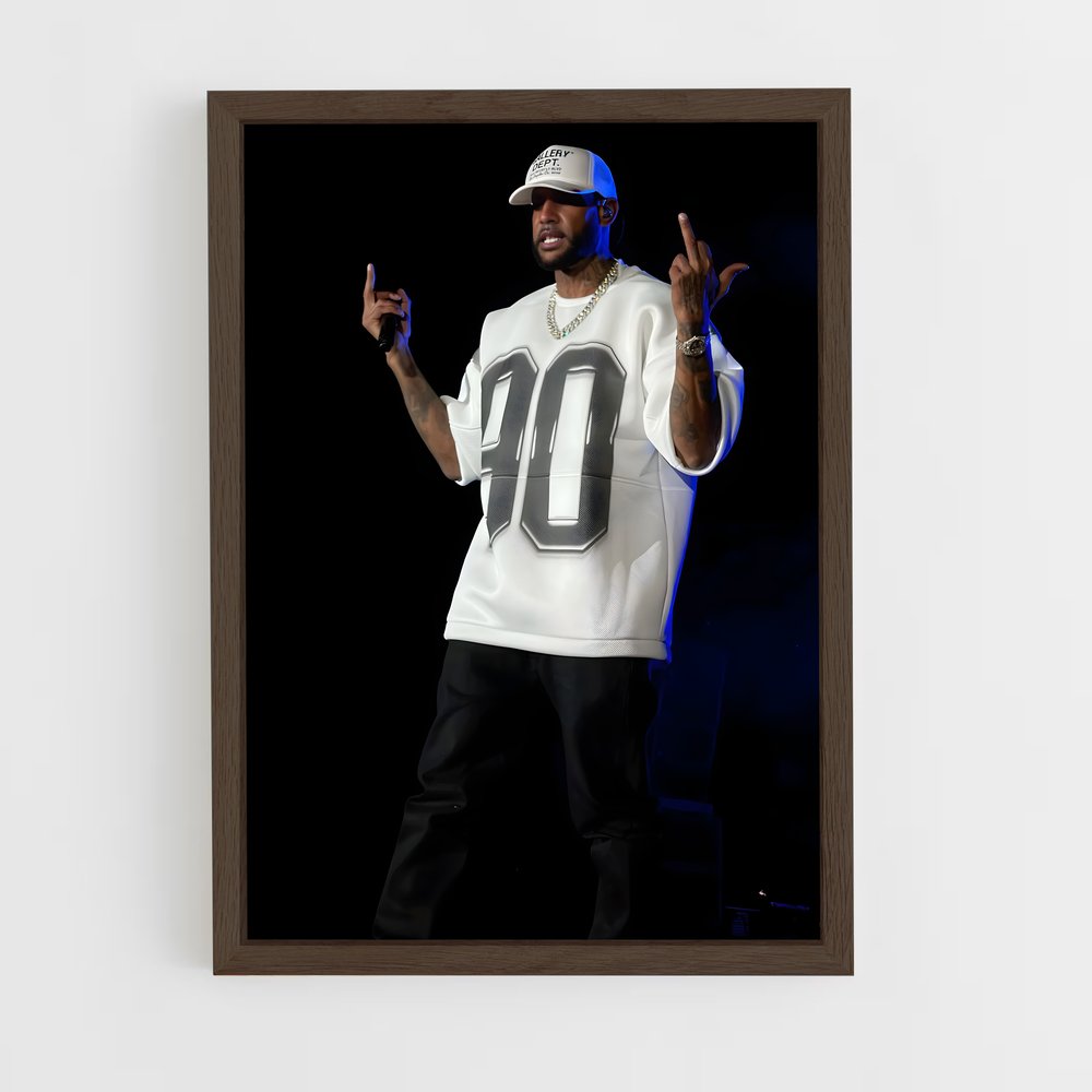 ap-booba-3 cadre Bois foncé