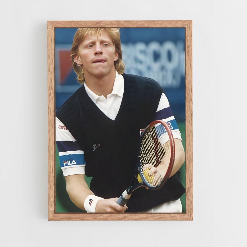 ap-boris becker-3 cadre Bois clair