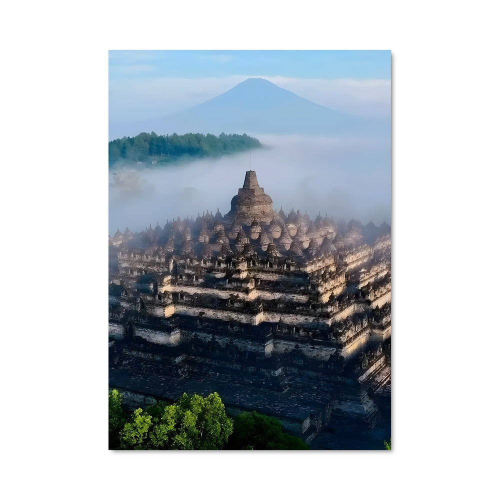 Poster Les Temples de Borobudur