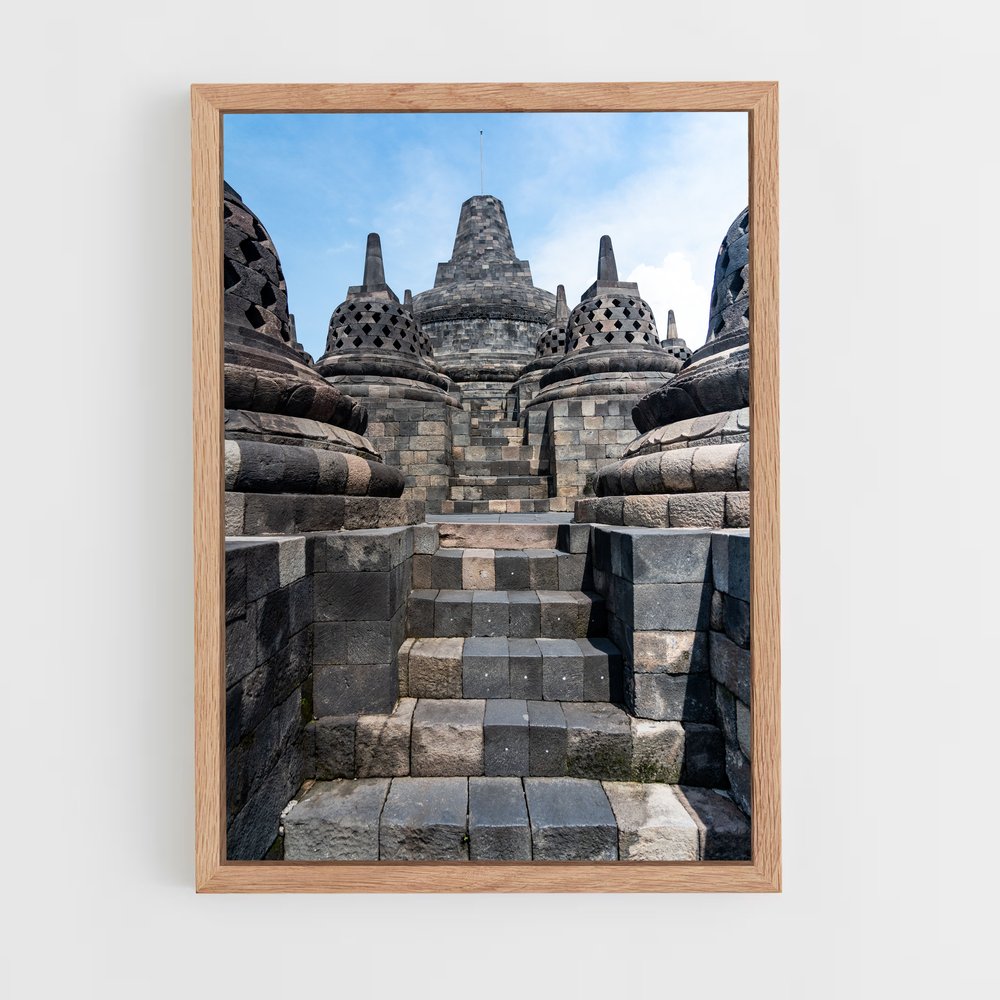 ap-borobudur-8 cadre Bois clair