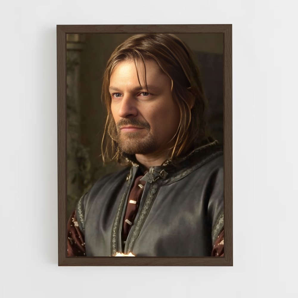 ap-boromir-1 cadre Bois foncé