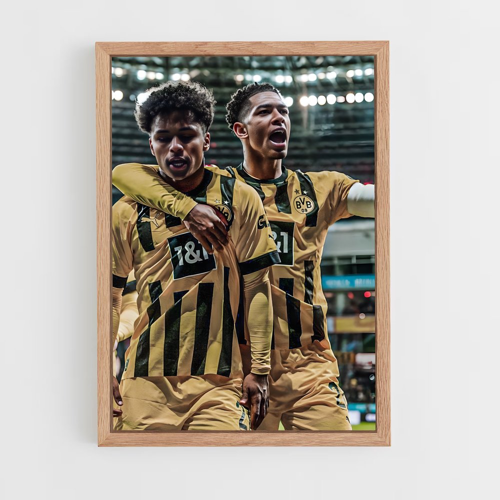ap-borussia dortmund-13 cadre Bois clair
