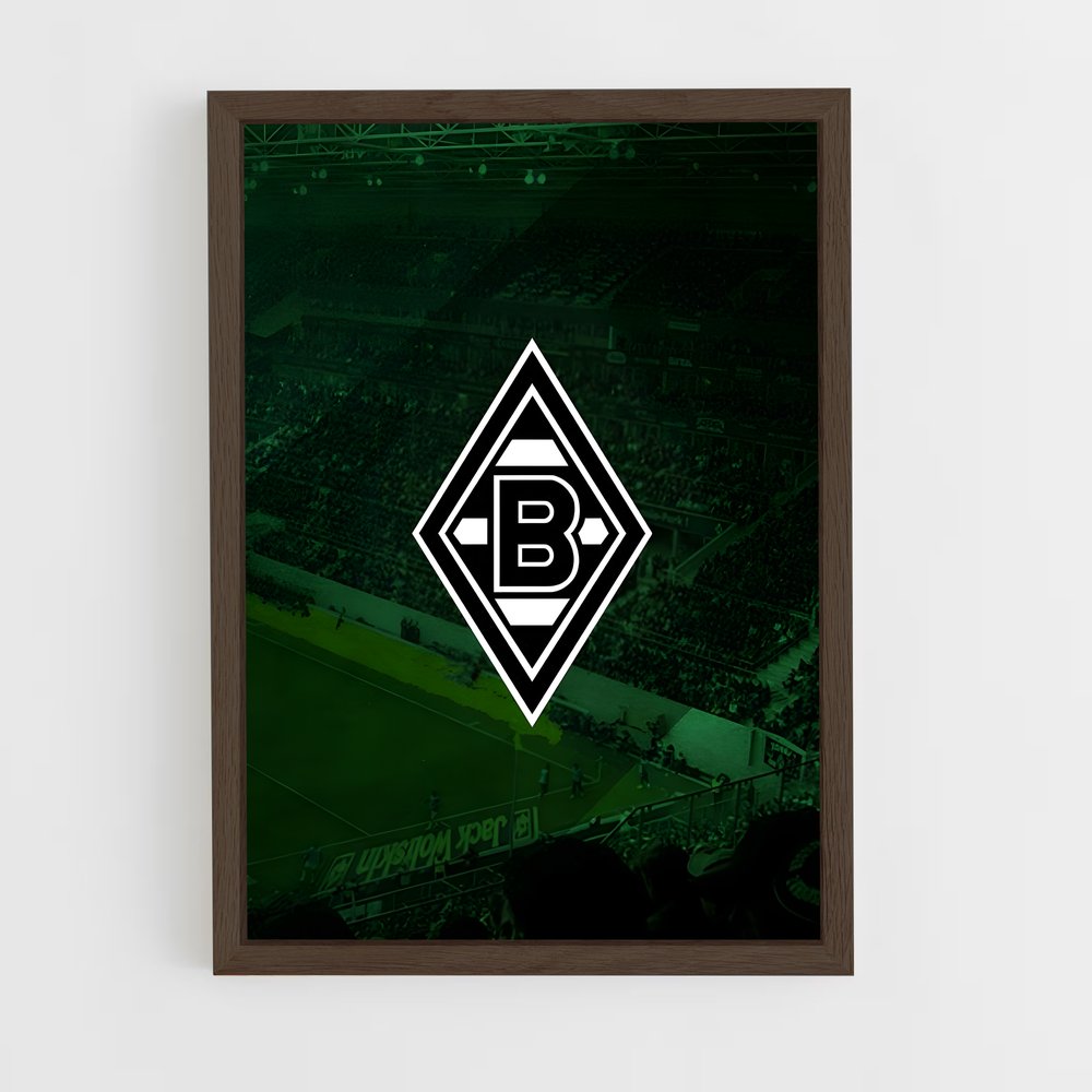 ap-borussia monchengladbach-10 cadre Bois foncé