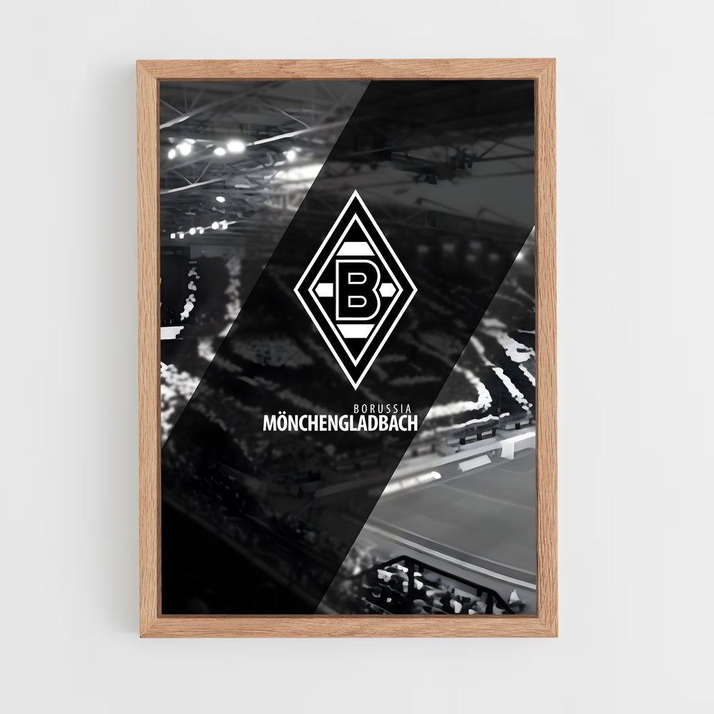 ap-borussia monchengladbach-9 cadre Bois clair