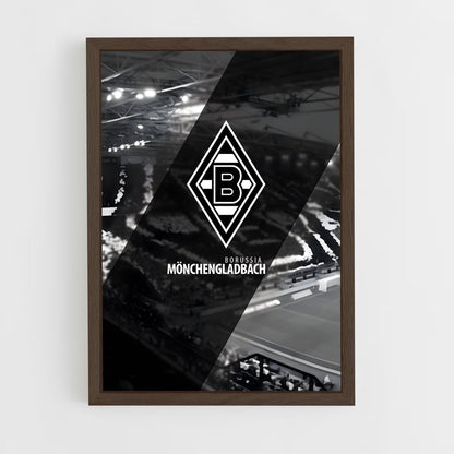 ap-borussia monchengladbach-9 cadre Bois foncé