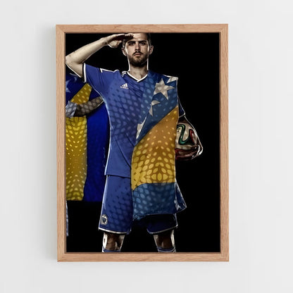 ap-bosnia herzegovina national football team-2 cadre Bois clair