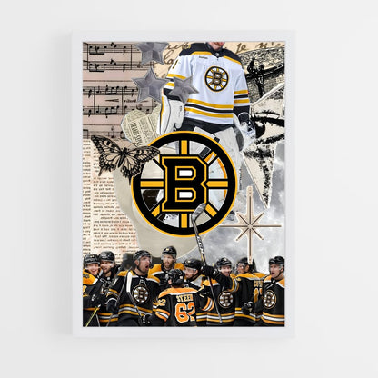 ap-boston bruins-3 cadre Blanc
