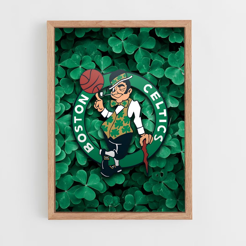 ap-boston celtics-1 cadre Bois clair