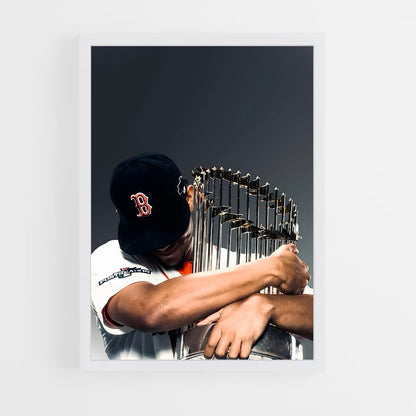 ap-boston red sox-3 cadre Blanc