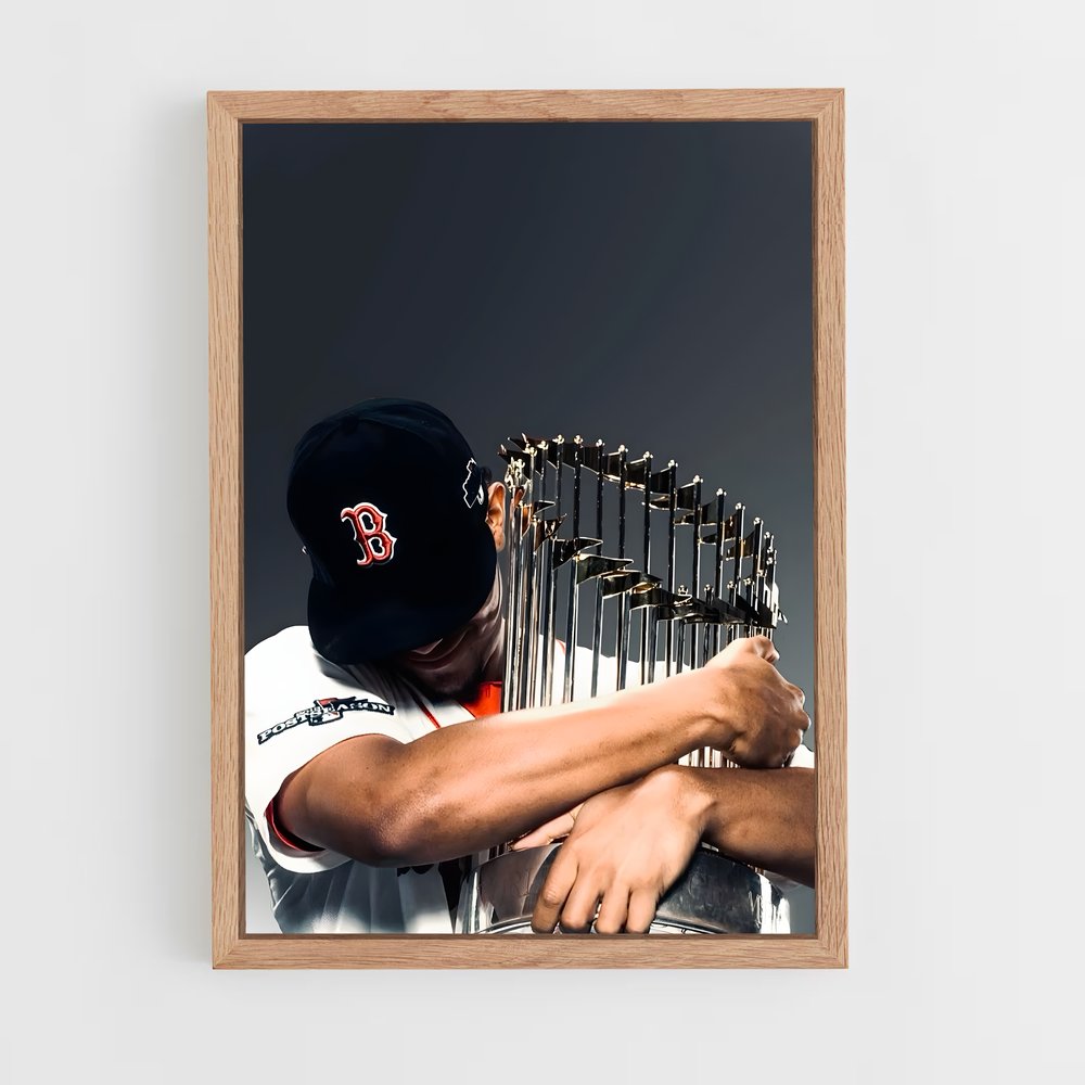 ap-boston red sox-3 cadre Bois clair
