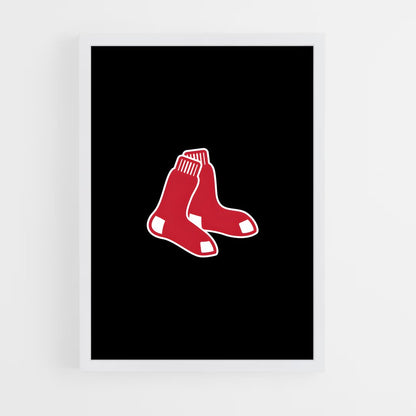 ap-boston red sox-5 cadre Blanc