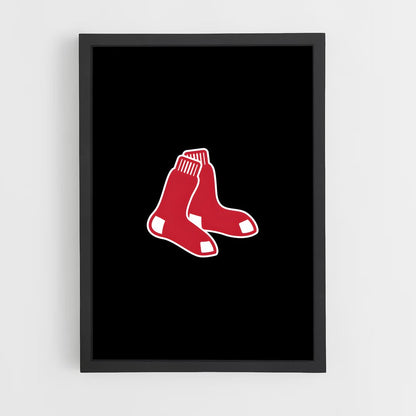 ap-boston red sox-5 cadre Noir