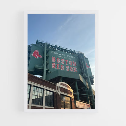 ap-boston red sox-6 cadre Blanc