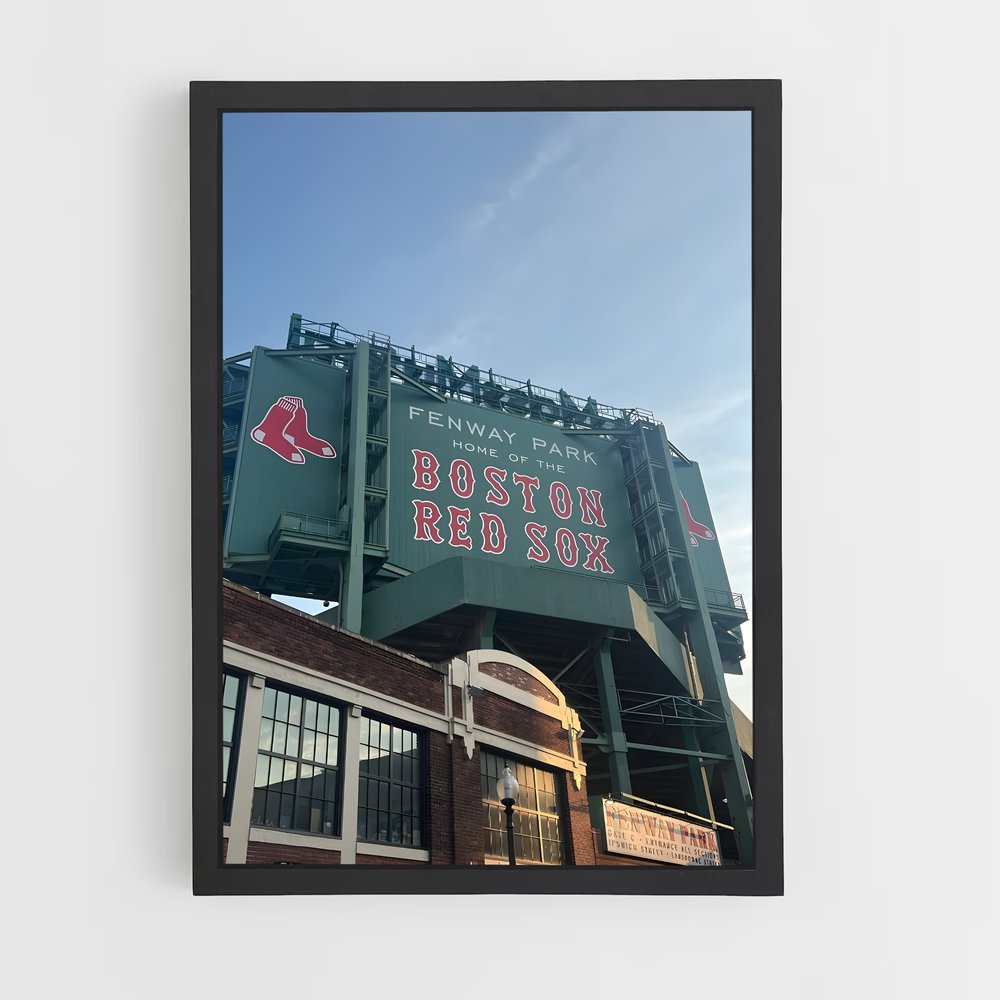 ap-boston red sox-6 cadre Noir