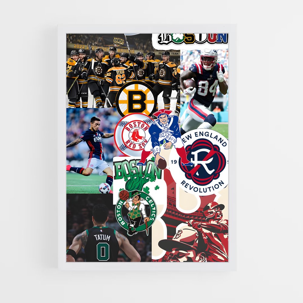 ap-boston river fc-3 cadre Blanc