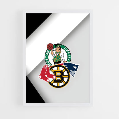 ap-boston river fc-7 cadre Blanc