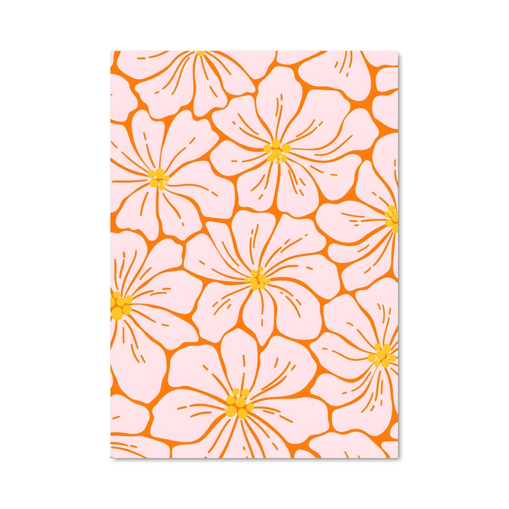 Poster Fleurs Ensoleillées