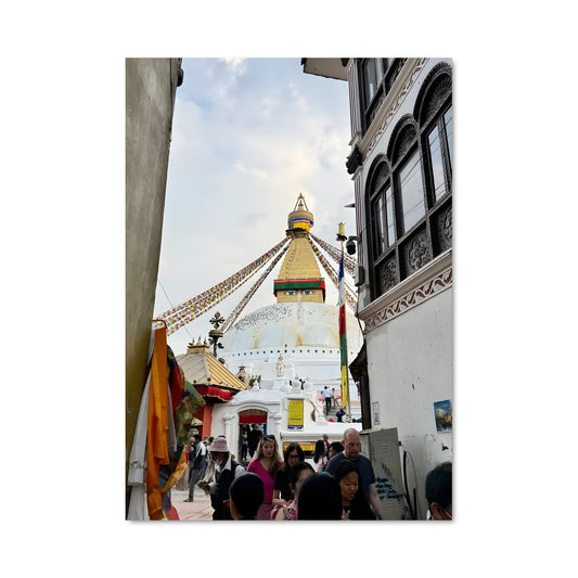 Poster Promenade au Boudhanath