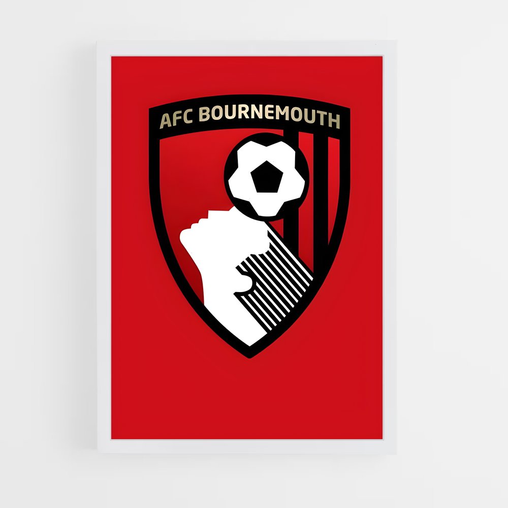ap-bournemouth afc-11 cadre Blanc