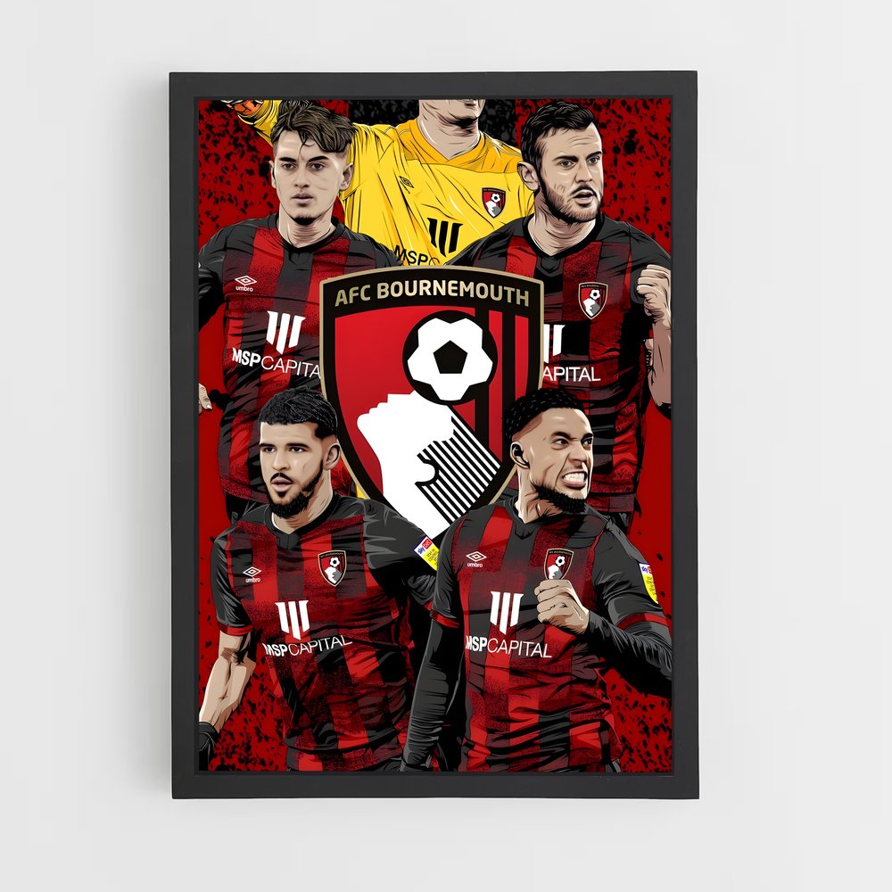 ap-bournemouth afc-5 cadre Noir