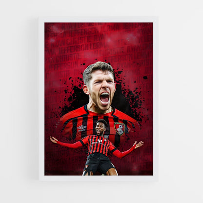 ap-bournemouth afc-9 cadre Blanc